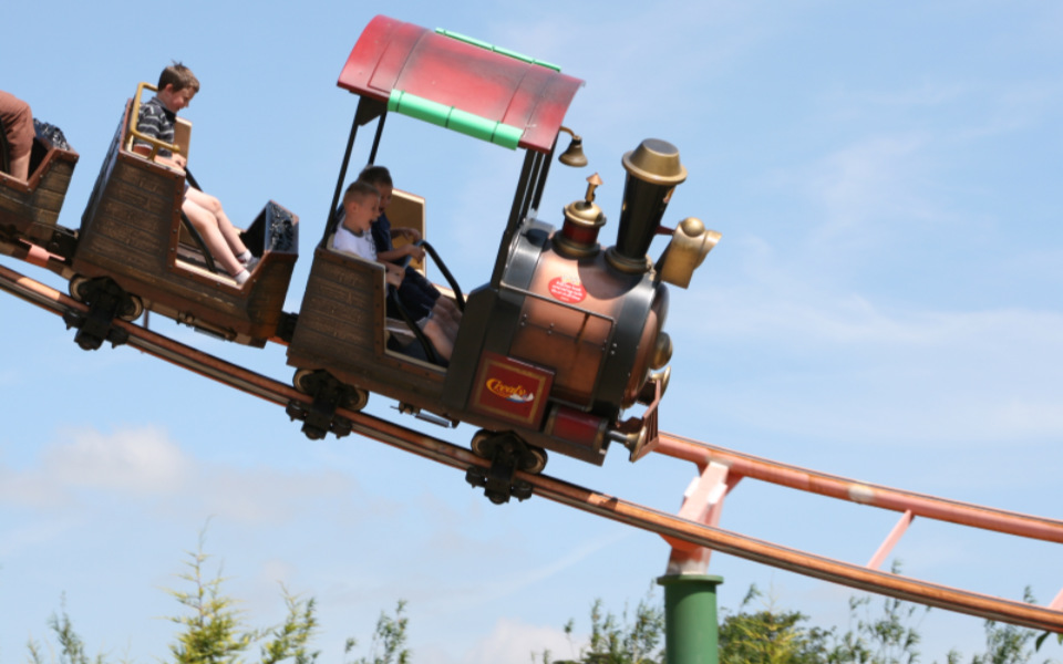 Crealy theme park south of Exeter