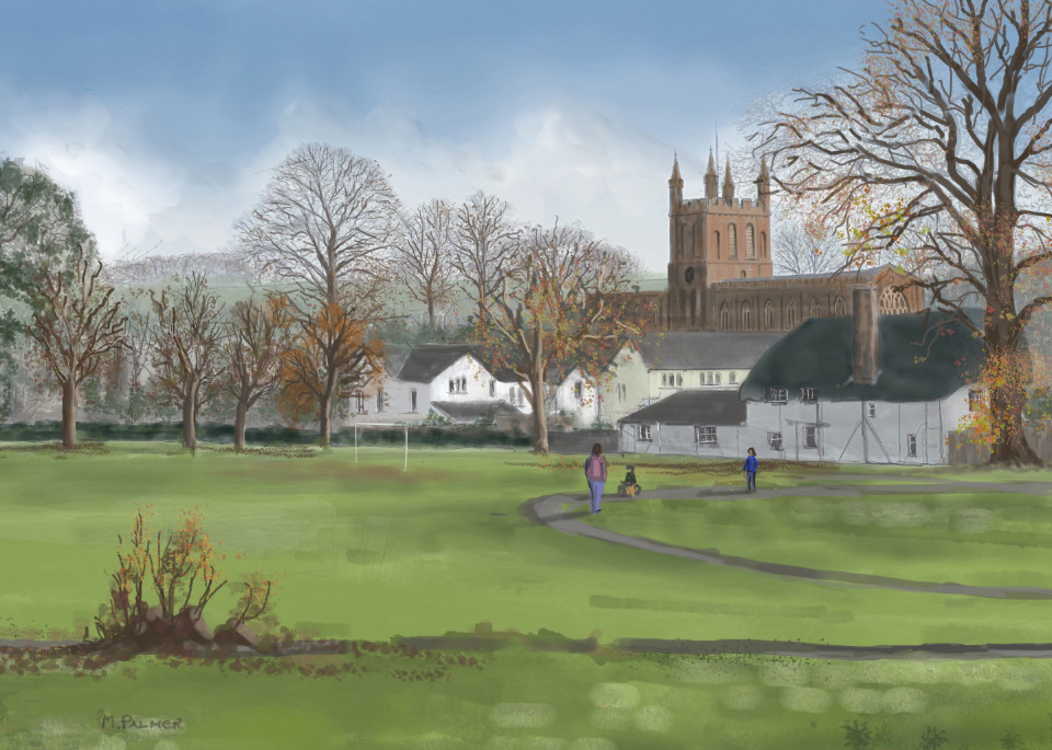 Newcombes Meadow by Mike Palmer